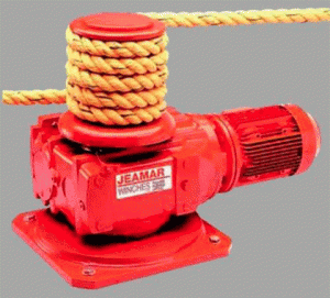 Figure 1: A view of a typical capstan winch.