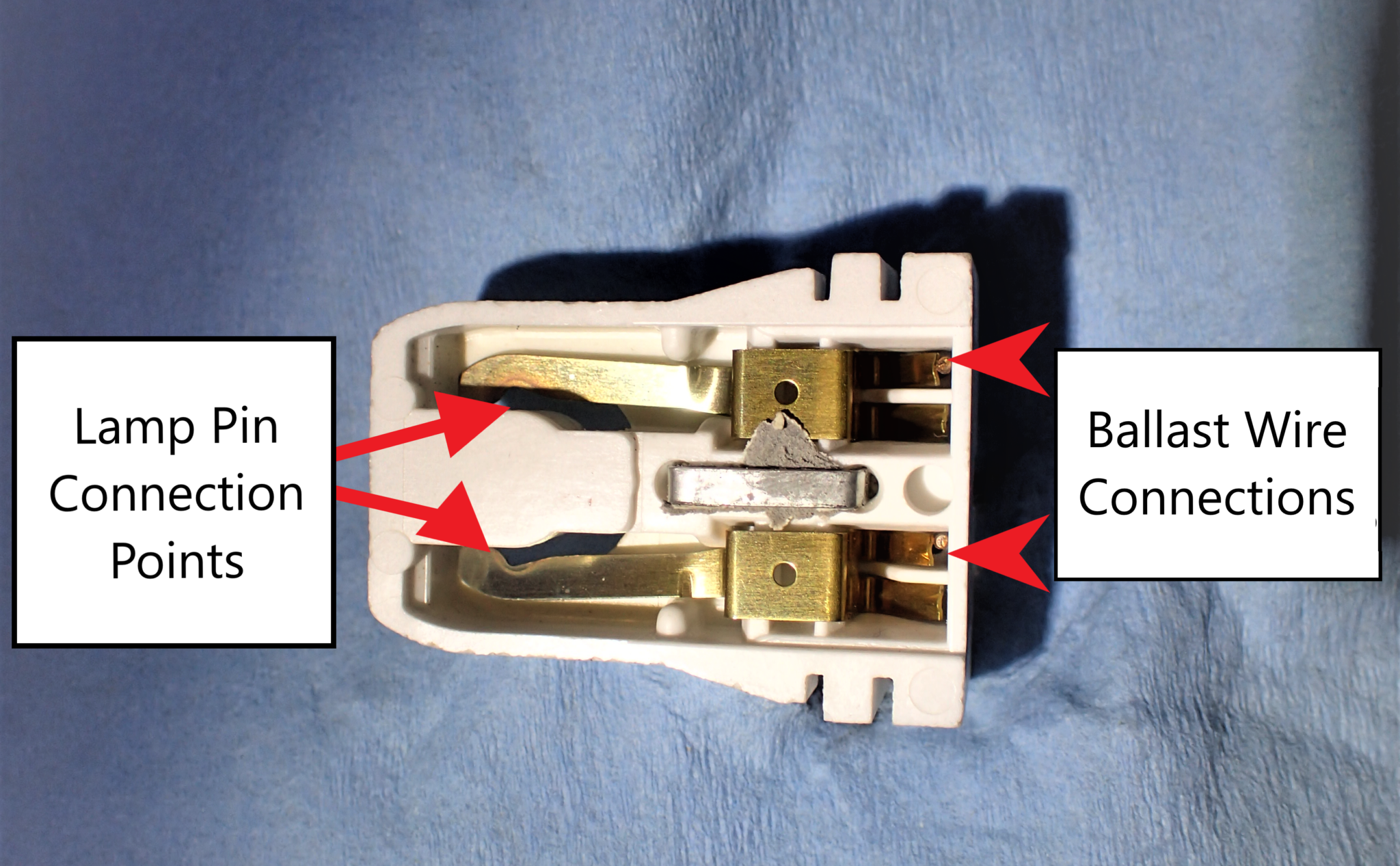 Shedding Some Light on Fluorescent Light Fixture Fires | Warren Forensics